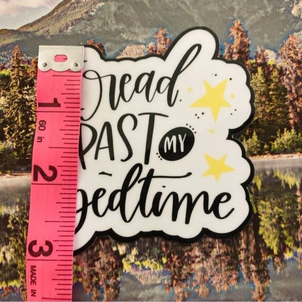 (7/$15) Durable Waterproof Sticker - Funny Book Sticker - Picture 2 of 3